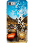 'Harley Wooferson' Personalized 3 Pet Phone Case