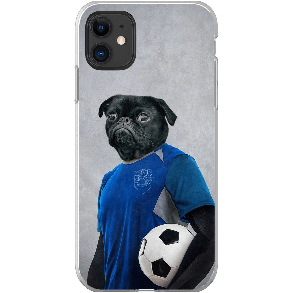 &#39;The Soccer Player&#39; Personalized Phone Case