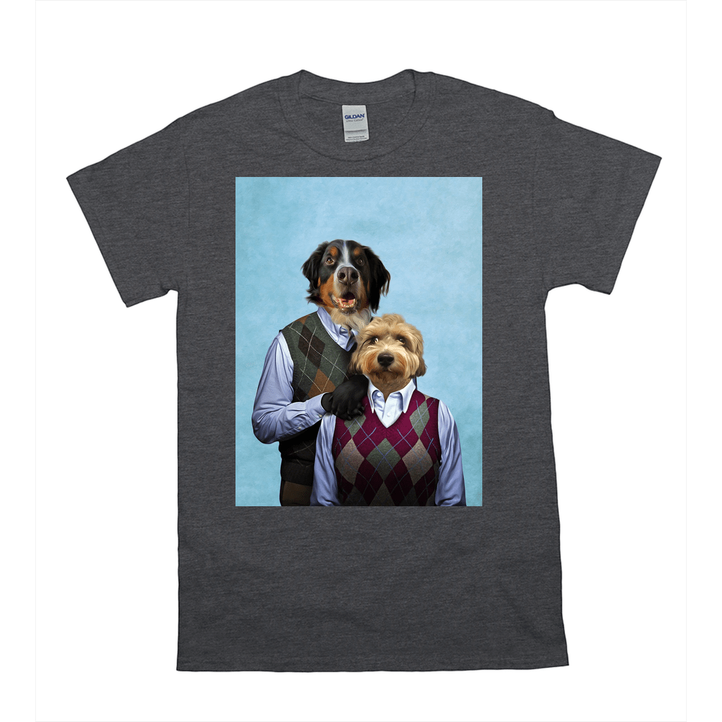 Camiseta personalizada para 2 mascotas &#39;Step Doggo &amp;amp; Doggette&#39; 