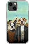 'American Pawthic' Personalized 2 Pet Phone Case