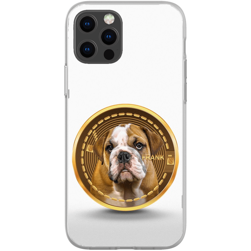 Funda para teléfono personalizada &#39;Crypto personalizado (tu perro)&#39;