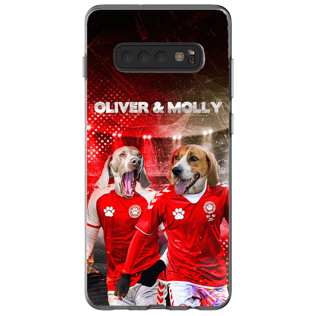 &#39;Denmark Doggos&#39; Personalized 2 Pet Phone Case