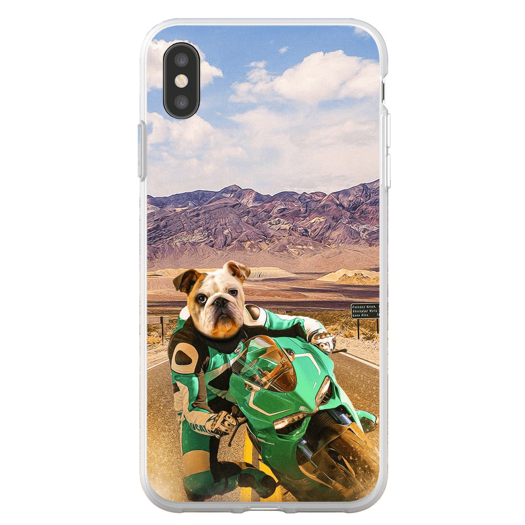 &#39;Kawadawgi Rider&#39; Personalized Phone Case