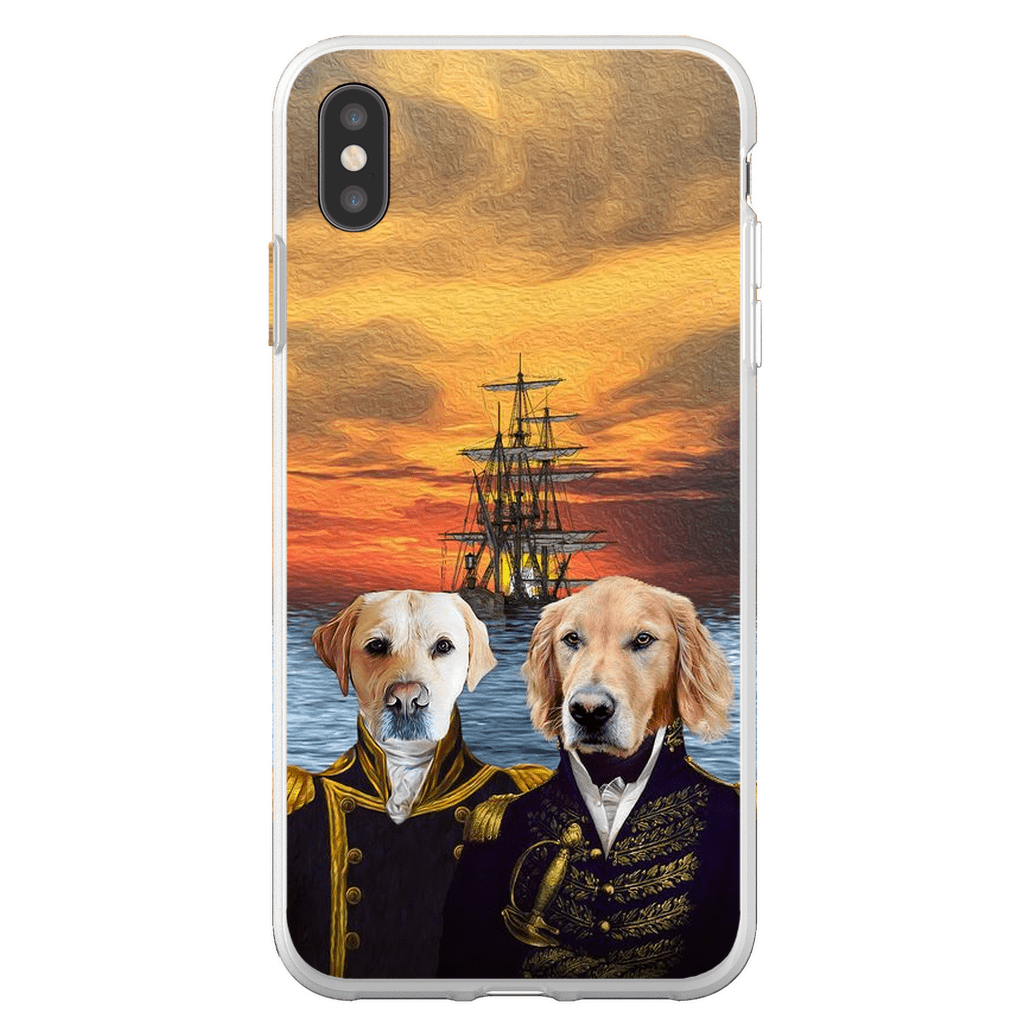 &#39;The Explorers&#39; Personalized 2 Pet Phone Case