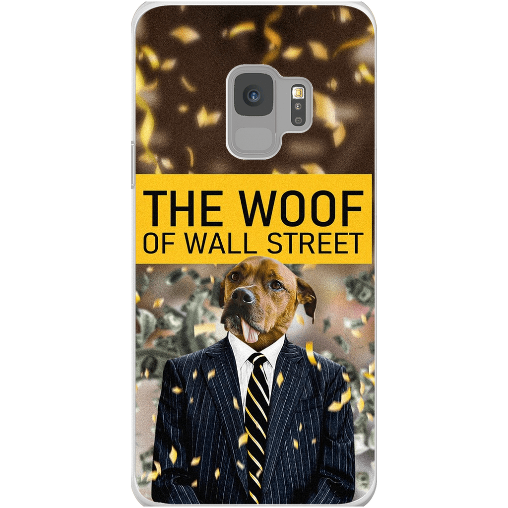 &#39;The Woof of Wall Street&#39; Personalized Phone Case