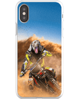 'The Motocross Rider' Personalized Phone Case