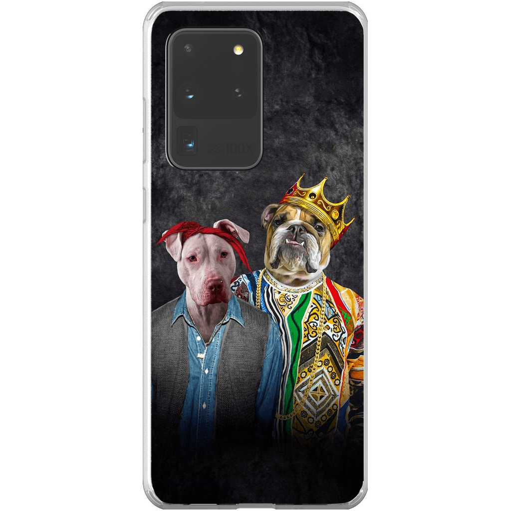 &#39;2Paw And Notorious D.O.G.&#39; Personalized 2 Pet Phone Case