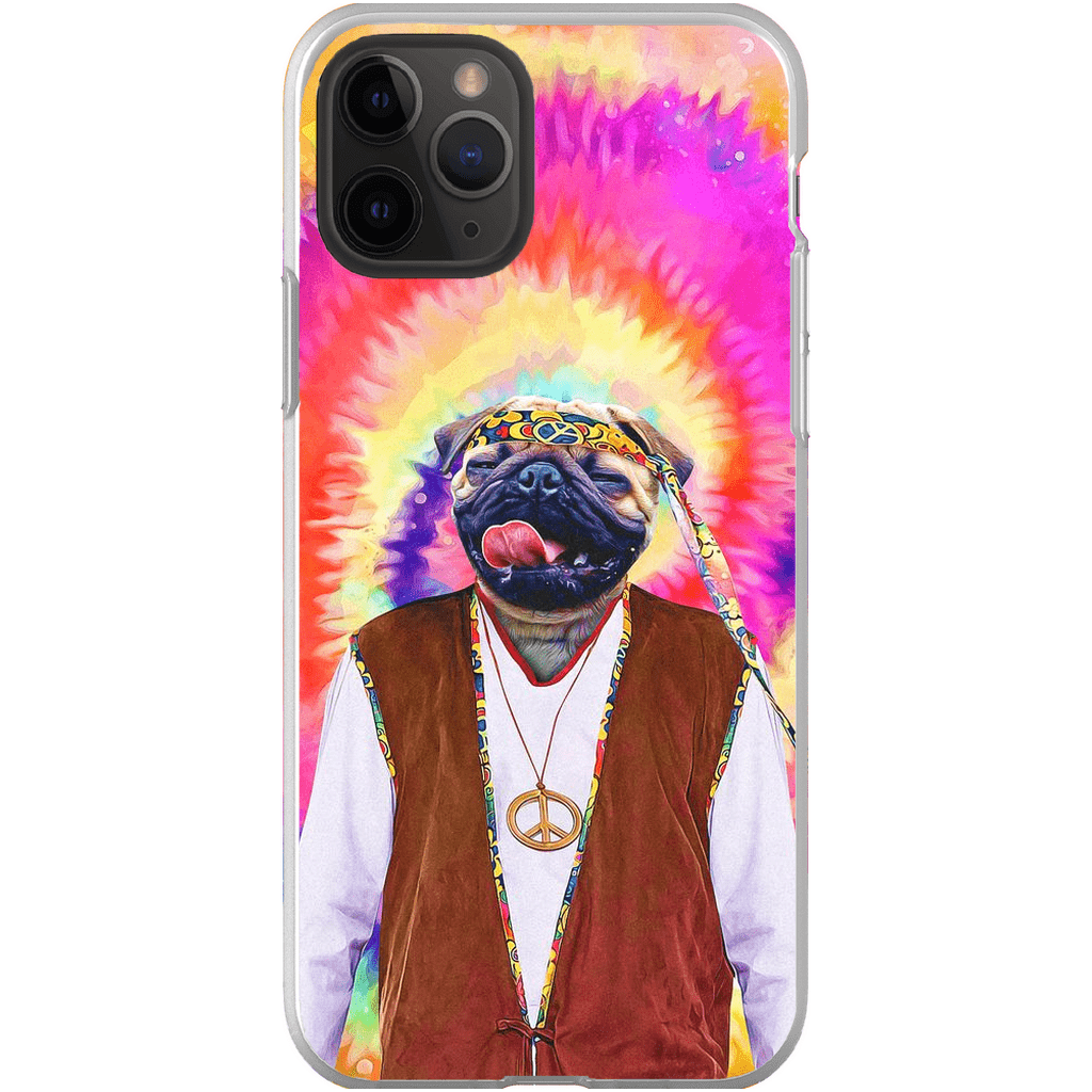 &#39;The Hippie (Male)&#39; Personalized Phone Case