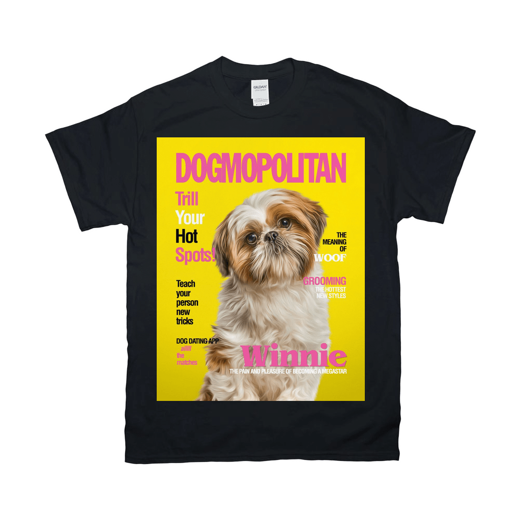 Camiseta personalizada para mascotas &#39;Dogmopolitan&#39;