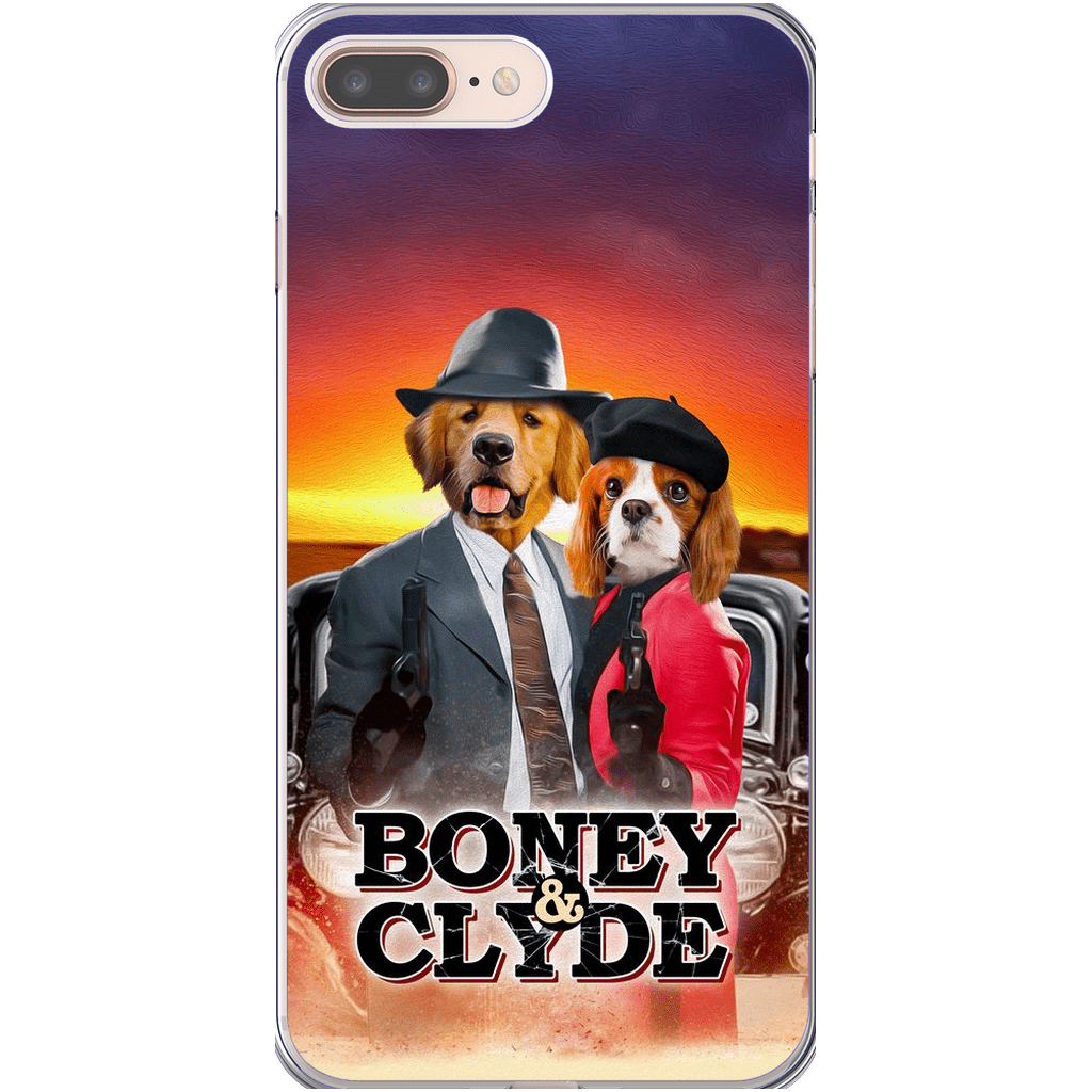 &#39;Boney and Clyde&#39; Personalized 2 Pet Phone Case