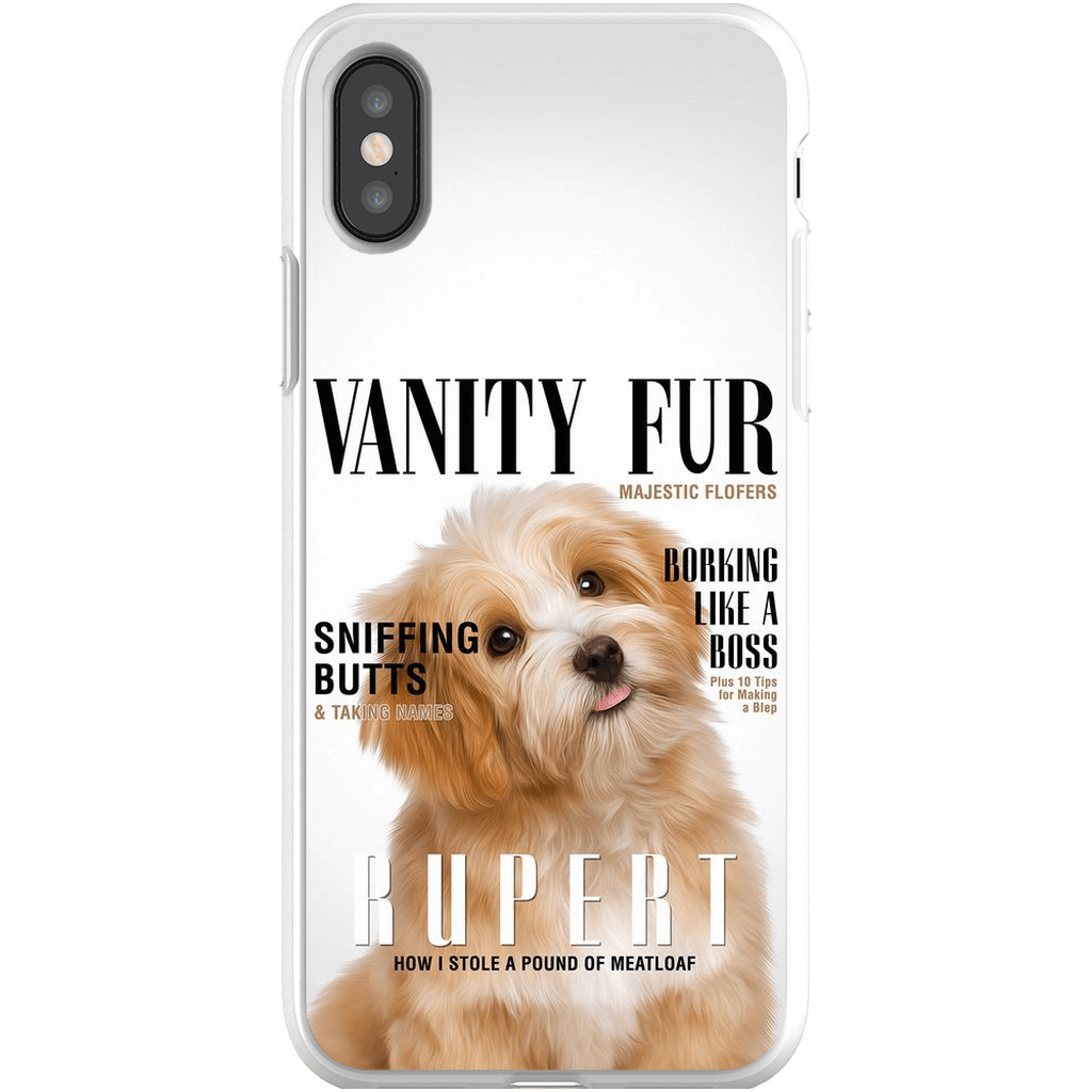 &#39;Vanity Fur&#39; Personalized Phone Case