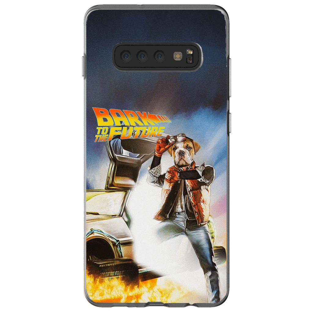 &#39;Bark to the Future&#39; Personalized Phone Case