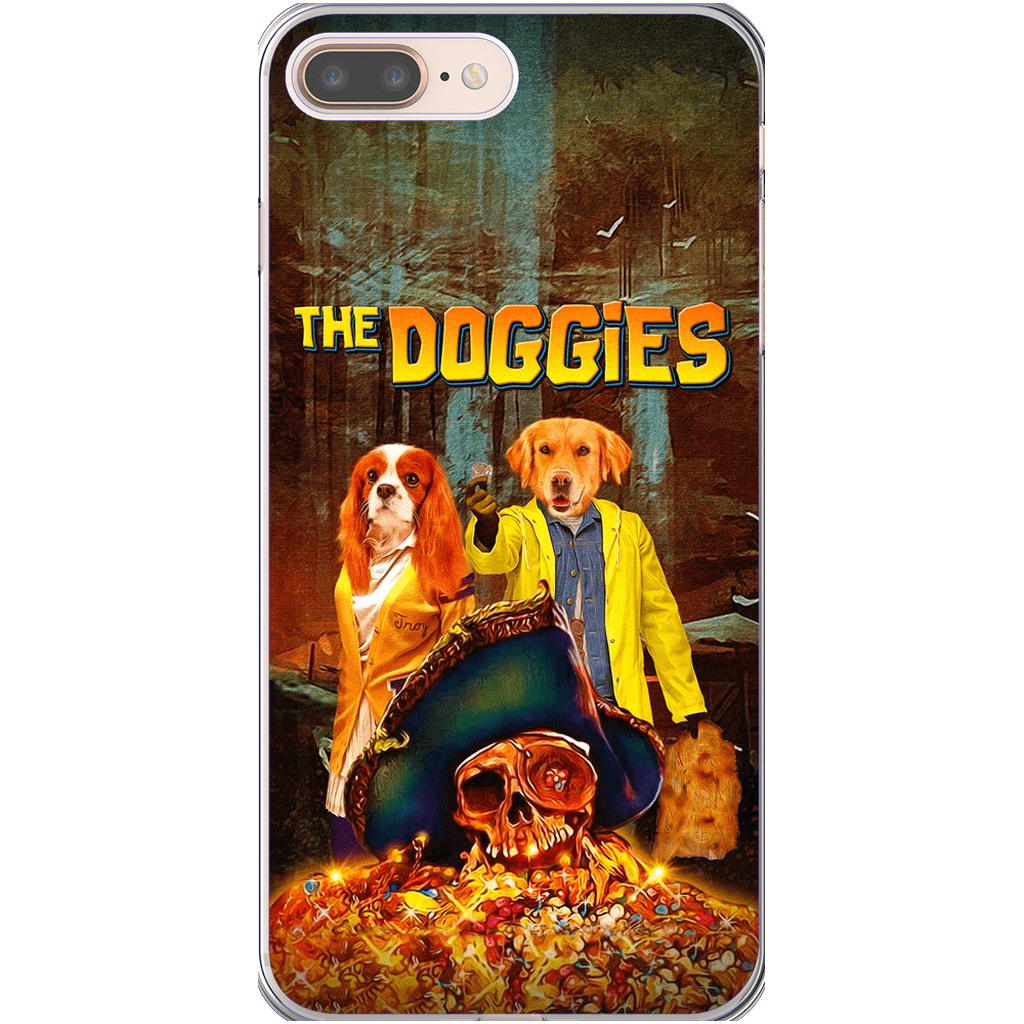 &#39;The Doggies&#39; Personalized 2 Pet Phone Case