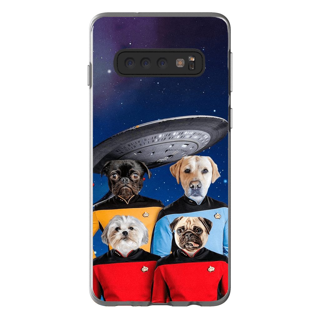 &#39;Doggo-Trek&#39; Personalized 4 Pet Phone Case