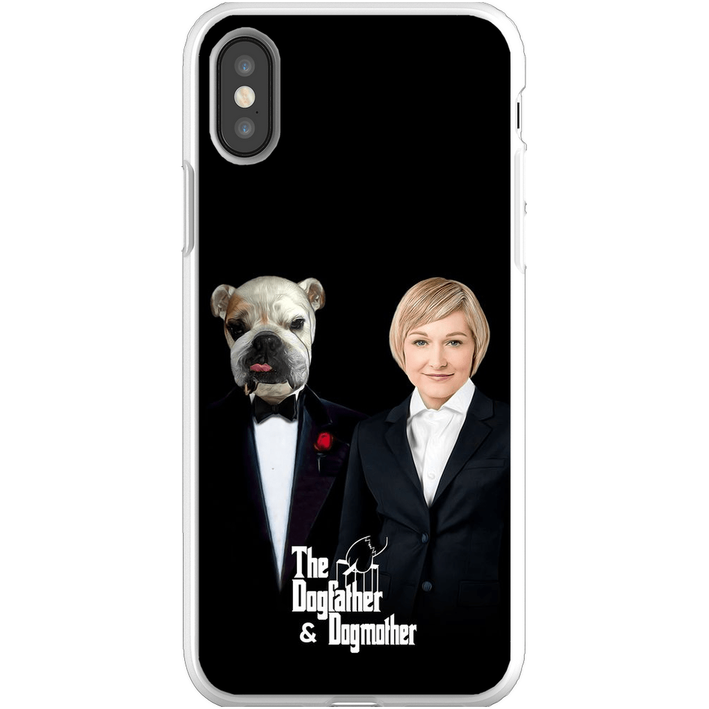 &#39;The Dogfather &amp; Dogmother&#39; Personalized Pet/Human Phone Case