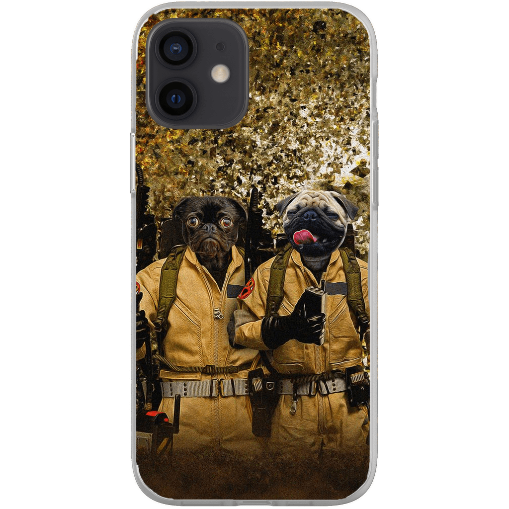 &#39;Dog Busters&#39; Personalized 2 Pets Phone Case