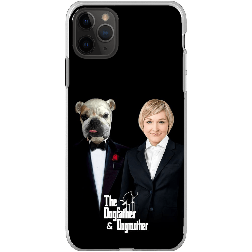 &#39;The Dogfather &amp; Dogmother&#39; Personalized Pet/Human Phone Case