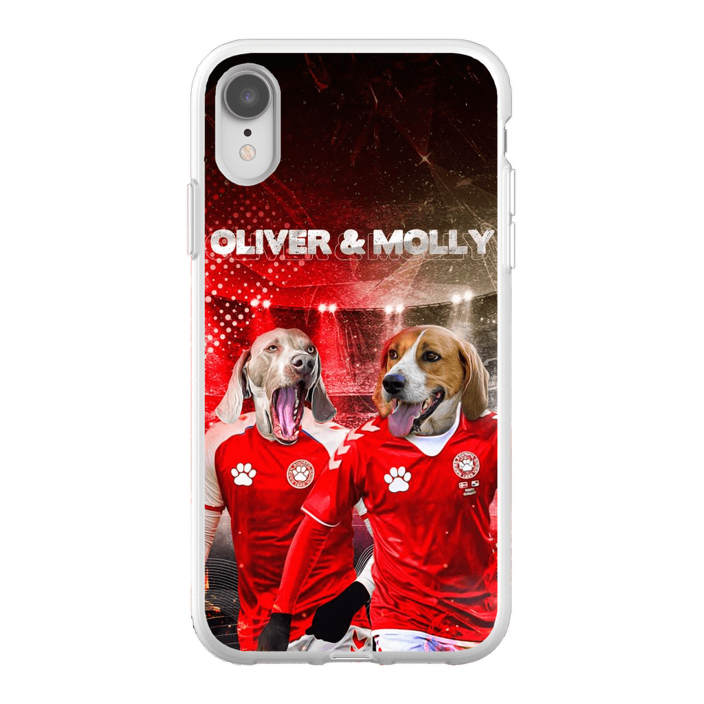 &#39;Denmark Doggos&#39; Personalized 2 Pet Phone Case