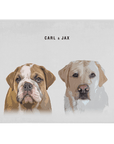 Personalized Modern 2 Pet Blanket