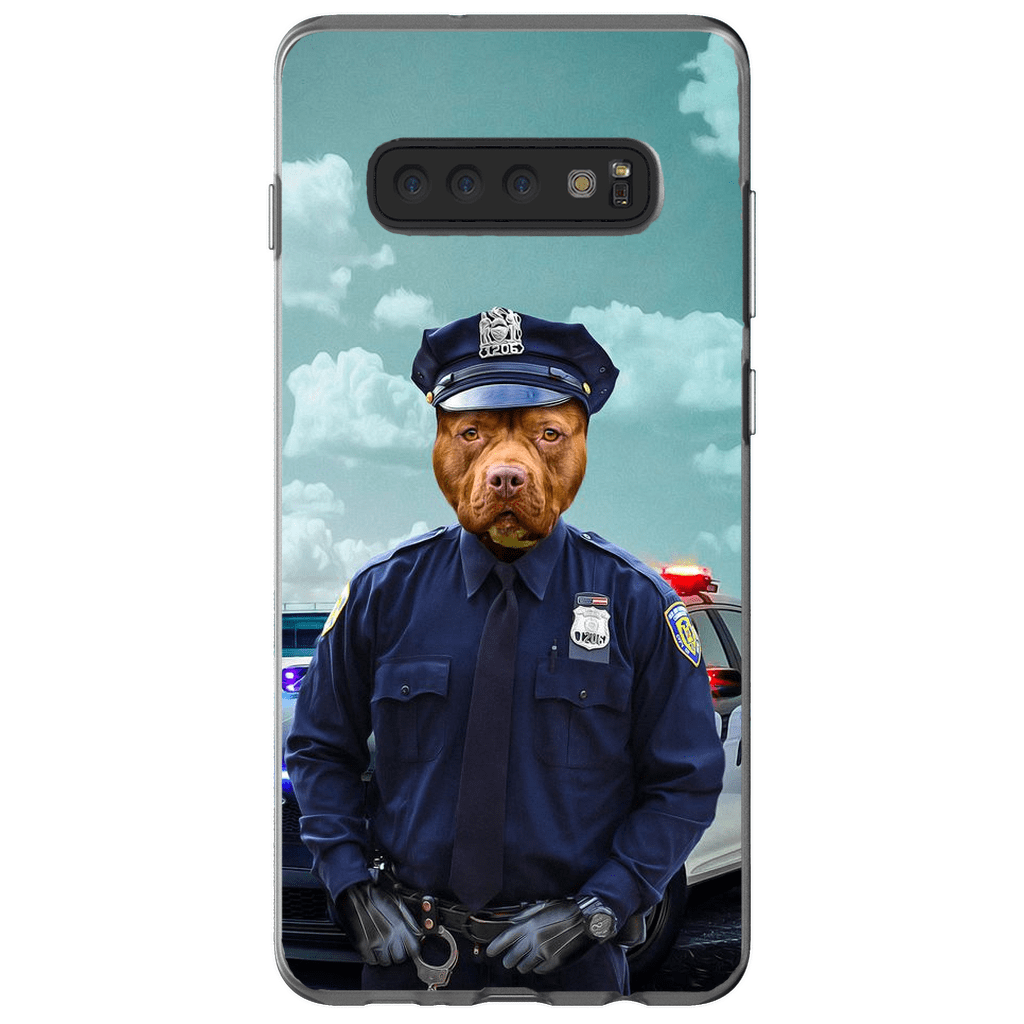 &#39;The Police Officer&#39; Personalized Phone Case