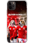 'Denmark Doggos' Personalized 2 Pet Phone Case