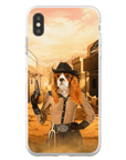 'The Cowgirl' Personalized Phone Case