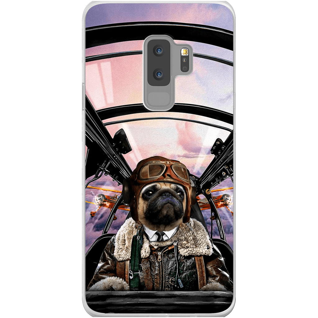 &#39;The Pilot&#39; Personalized Phone Case