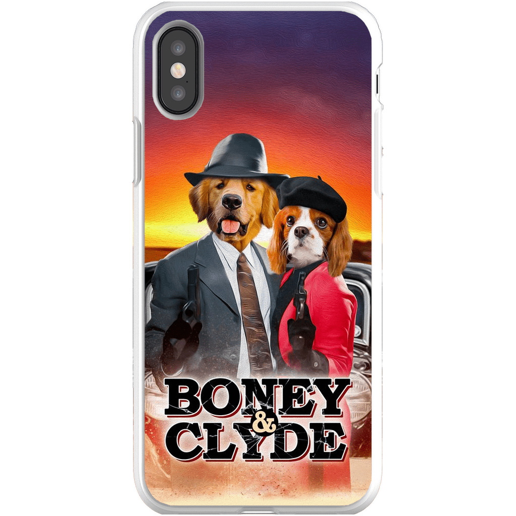 &#39;Boney and Clyde&#39; Personalized 2 Pet Phone Case