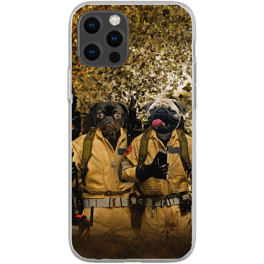 &#39;Dog Busters&#39; Personalized 2 Pets Phone Case