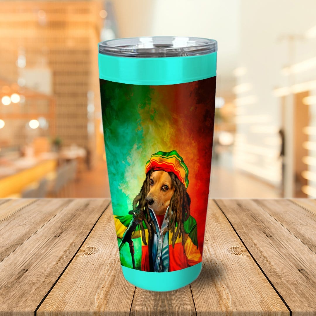 &#39;Dog Marley&#39; Personalized Tumbler