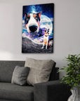 'Doggo in Space' Personalized Canvas