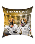 'Germany Doggos' Personalized 2 Pet Throw Pillow