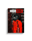 'Doggo Heist 2' Personalized Pet Canvas