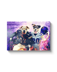 'Minnesota Doggos' Personalized 2 Pet Canvas