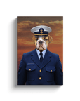 'The Coast Guard' Personalized Pet Canvas