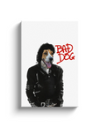 'Michael Wooferson' Personalized Pet Canvas