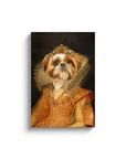 'The Victorian Princess' Personalized Pet Canvas