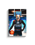 'Philadoggos 76ers' Personalized Pet Canvas