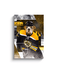 'Boston Chewins' Personalized Pet Canvas