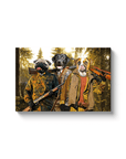 'The Hunters' Personalized 3 Pet Canvas