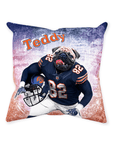 'Chicago Doggos' Personalized Pet Throw Pillow