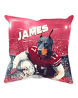 'Ohio State Doggos' Personalized Pet Throw Pillow