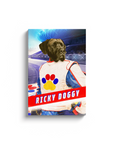 'Ricky Doggy' Personalized Pet Canvas