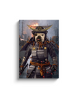 'The Samurai' Personalized Pet Canvas