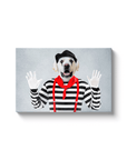 'The Mime' Personalized Pet Canvas