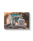 'The Truckers' Personalized 4 Pet Canvas