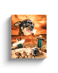 'Mexican Desert' Personalized Pet Canvas