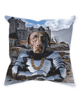 'The Knight' Personalized Pet Throw Pillow