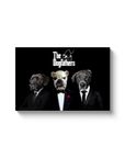 'The Dogfathers' Personalized 3 Pet Canvas