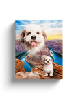 'Majestic Canyon' Personalized Pet Canvas